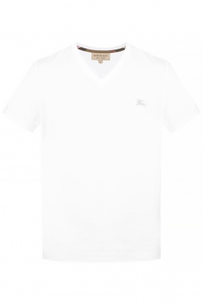 Logo-embroidered t-shirt, zdjęcie 1 Logo-embroidered t-shirt od Burberry